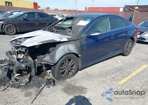 2017 Hyundai Sonata из США, поврежденный, VIN 5NPE24AF1HH477383